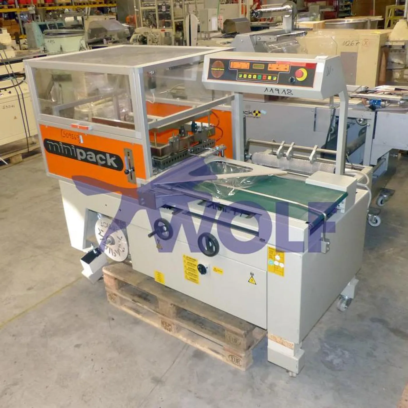 automatisches Winkelschweissgerät - MINIPACK TORRE Modell Sealmatic 56 E, Fahrbar - 1