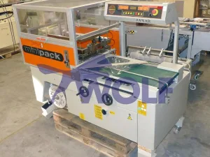 automatisches Winkelschweissgerät - MINIPACK TORRE Modell Sealmatic 56 E, Fahrbar