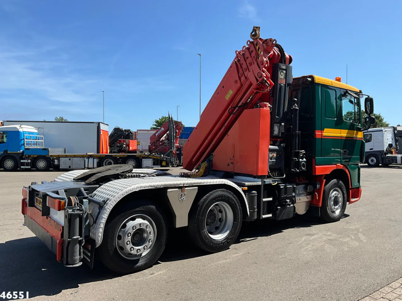 DAF FTN 105 XF 460 6x2 Hiab 60 Tonmeter laakraan - 5