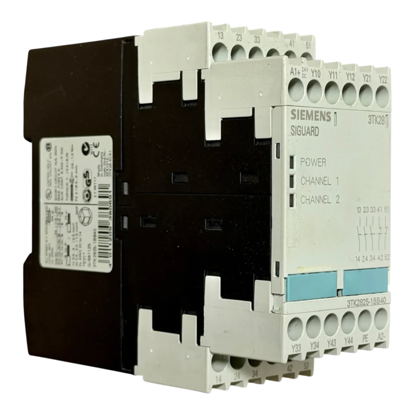 Siemens Siguard Sicherheitsrelais Art Nr 3TK2825 1BB40 - 4
