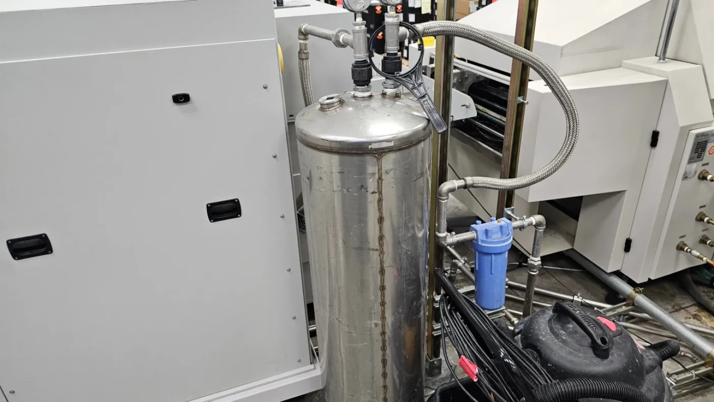 SPEEDLINE / ELECTROVERT Aquastorm 100C In-Line PCB Washer, vintage 2014 - 4