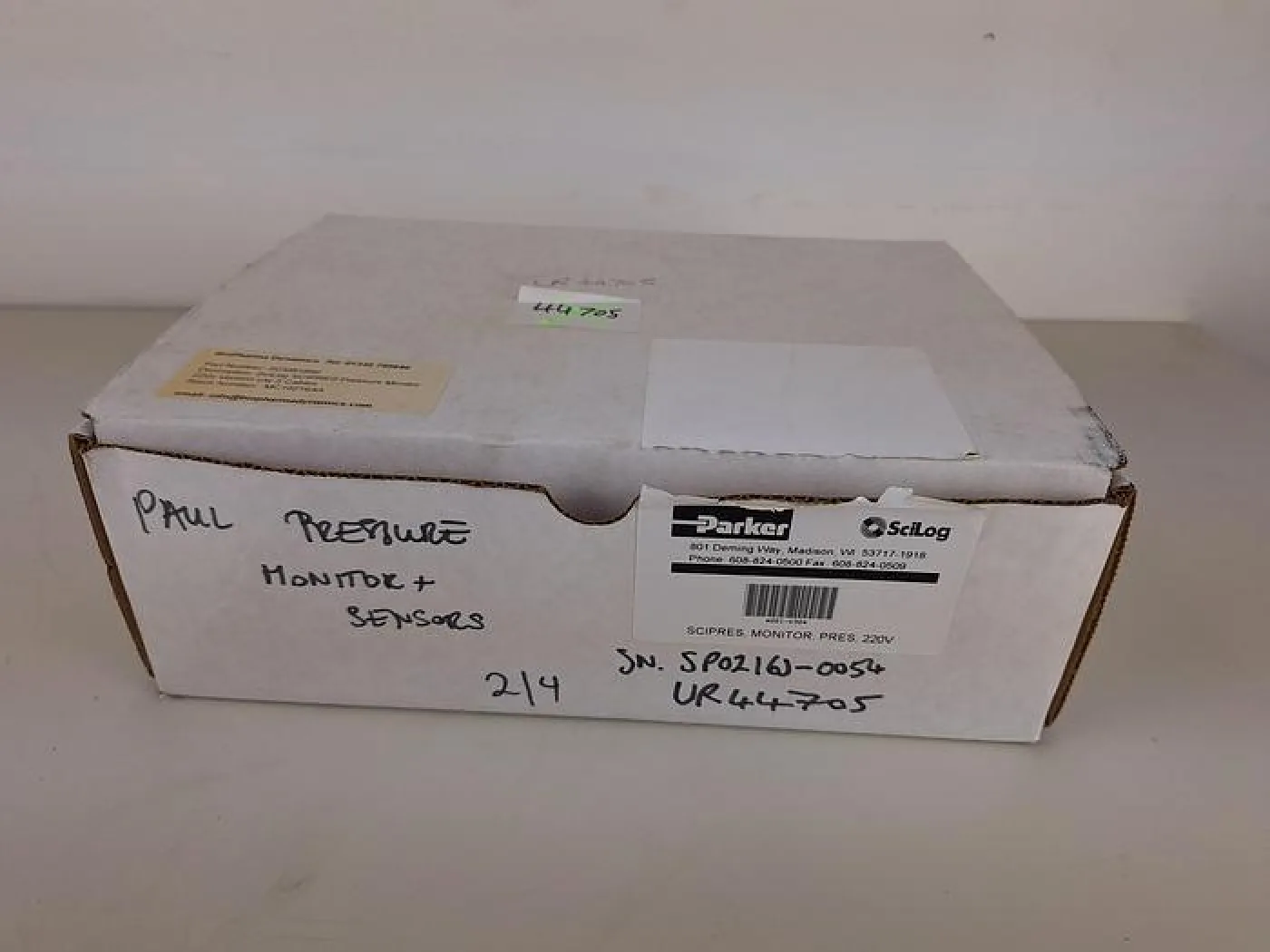 Parker SciLog SciPres Pressure Monitor with Pressure Sensors - 5