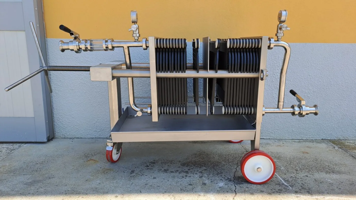 PLATES FILTER MF 40X40 WITH 20 PLATES, NEW MACHINE - 8