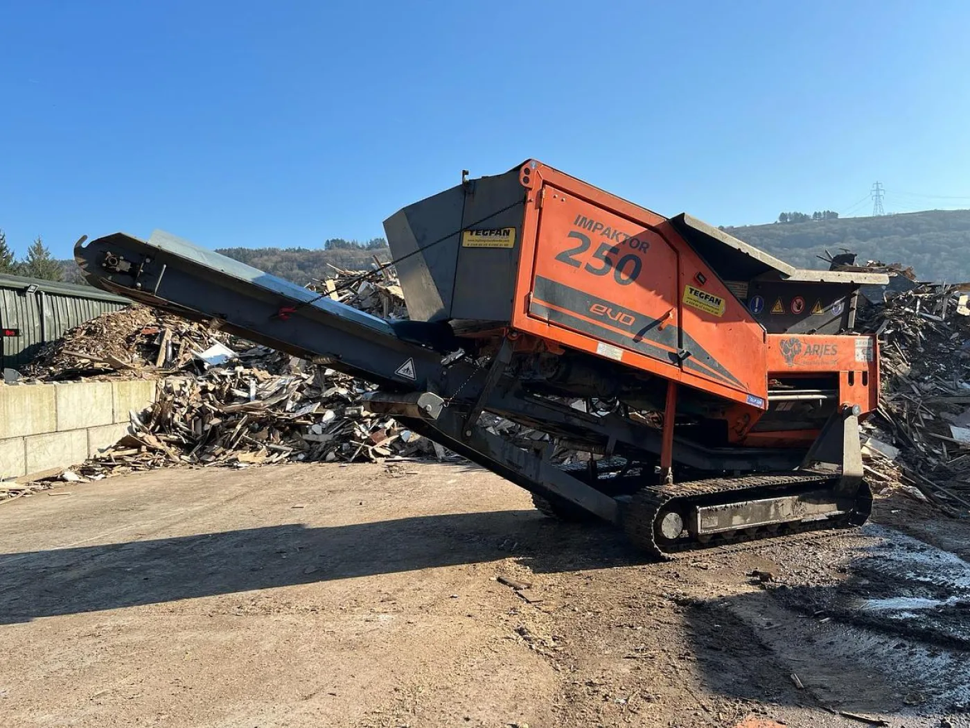 2021 Arjes Impaktor 250 EVO Tracked Shredder - 8