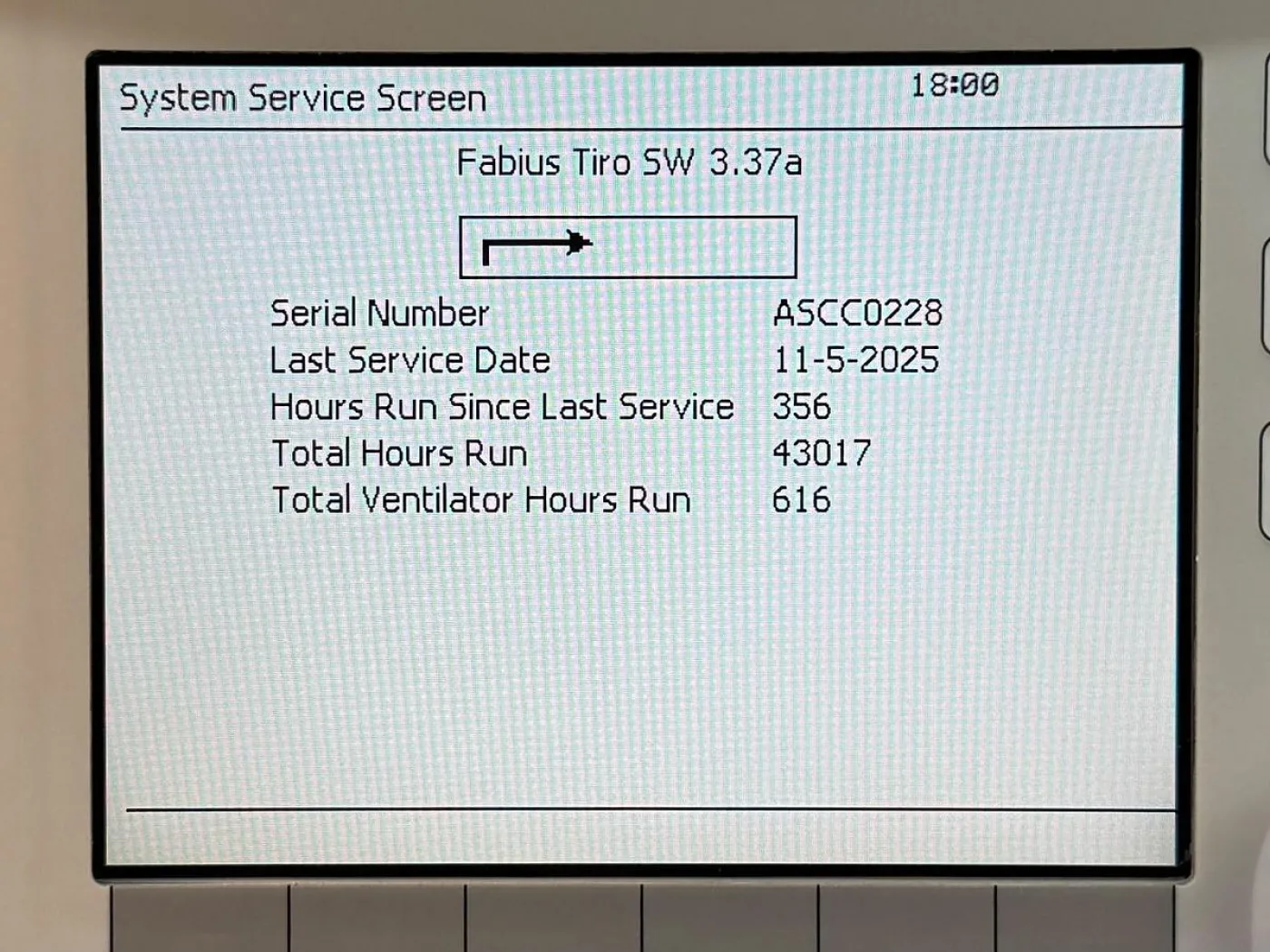 Dräger Fabius Tiro YOM: 2011 Include GE B650 Patient Monitor YOM: 2013 With SPO2 & ECG Cables - 5