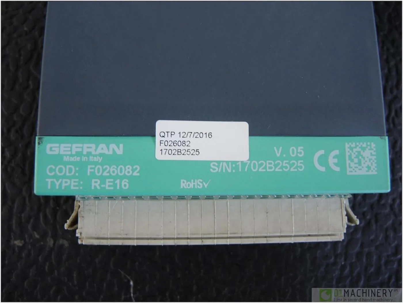 2016 GEFRAN R-E16 AI2726 - 4