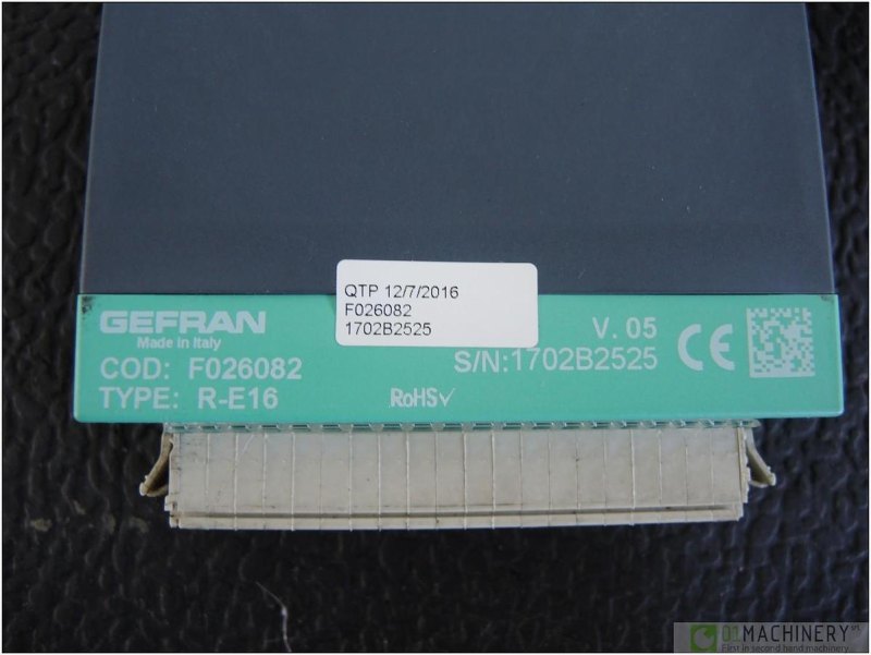 2016 GEFRAN R-E16 AI2726