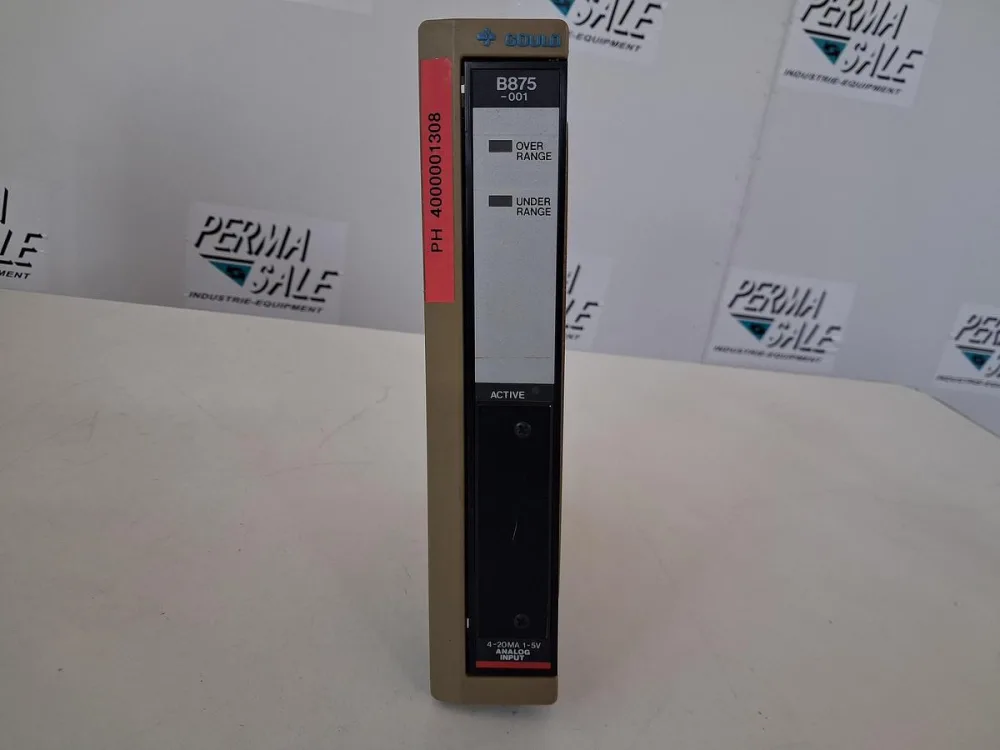 Modicon Gould Programmable Control Division I/O Module B875
