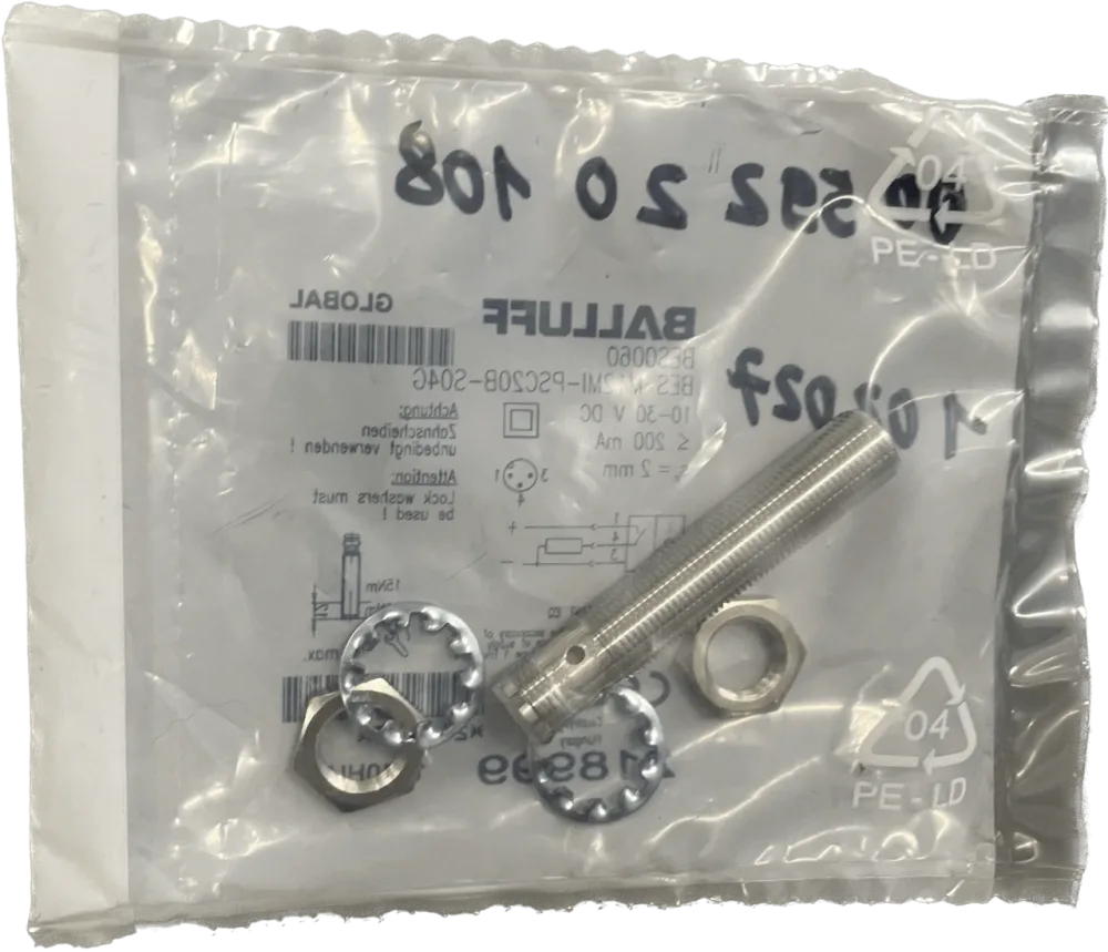 BALLUFF Induktive Standardsensoren mit Vorzugstypen BES M12MI-PSC20B-S04G
