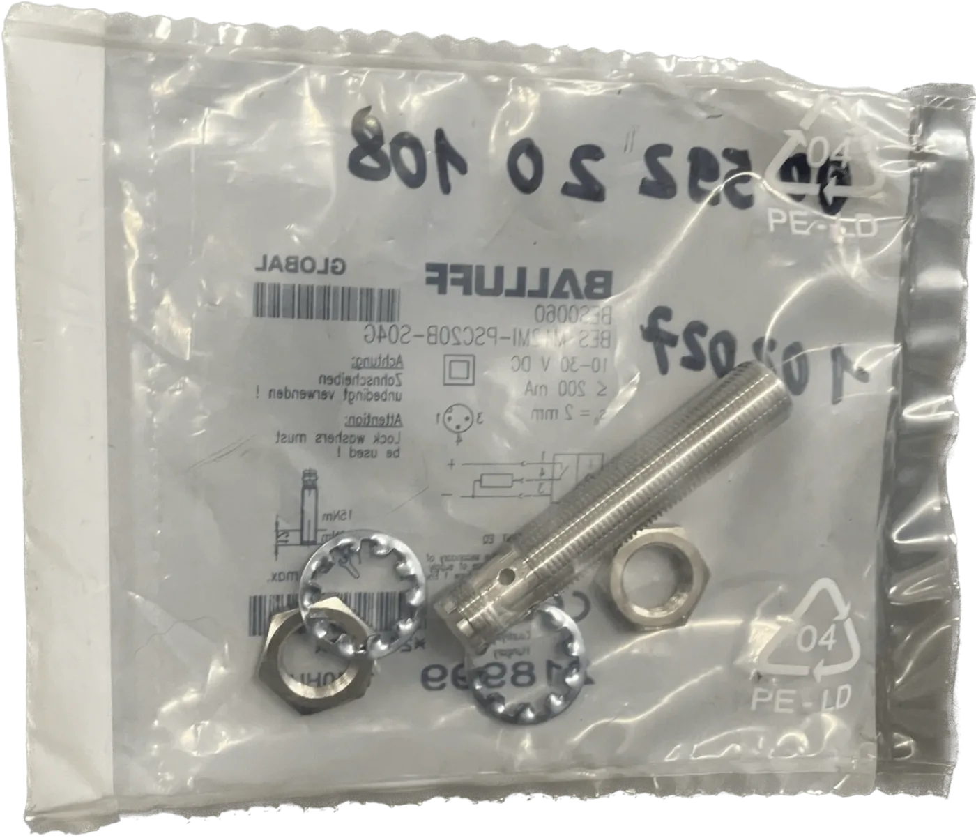 BALLUFF Induktive Standardsensoren mit Vorzugstypen BES M12MI-PSC20B-S04G - 1