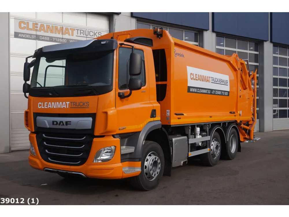 DAF FAG CF 340 Welvaarts weighing system