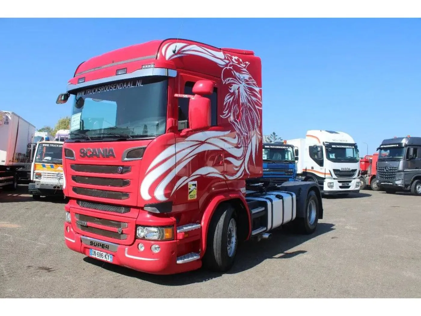 Scania R 520 + V8 + PTO + SPECIAL EDITION - 5