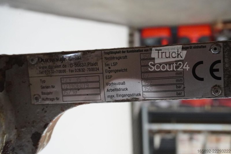 DURWEN RZV 35-S B=1150 mm