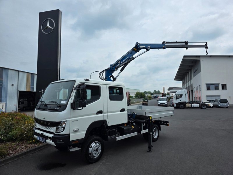 Fuso Mitsubishi Canter 6C18D DoKa 4x4 Kran Atlas 65.2