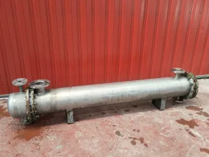 STAINLESS STEEL TUBULAR HEAT EXCHANGER 5.5 M²