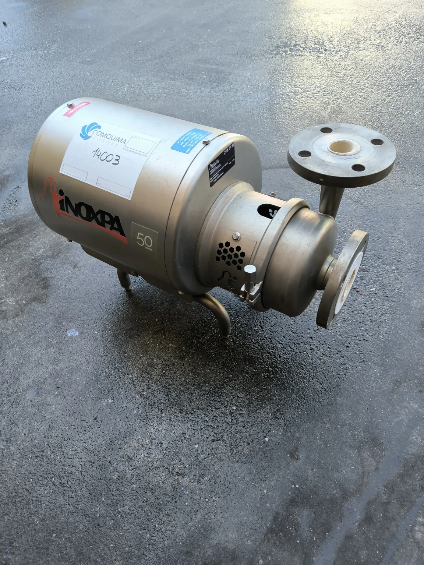 CENTRIFUGAL PUMP INOXPA PROLAC HCP 40-150 1.5 KW - 2