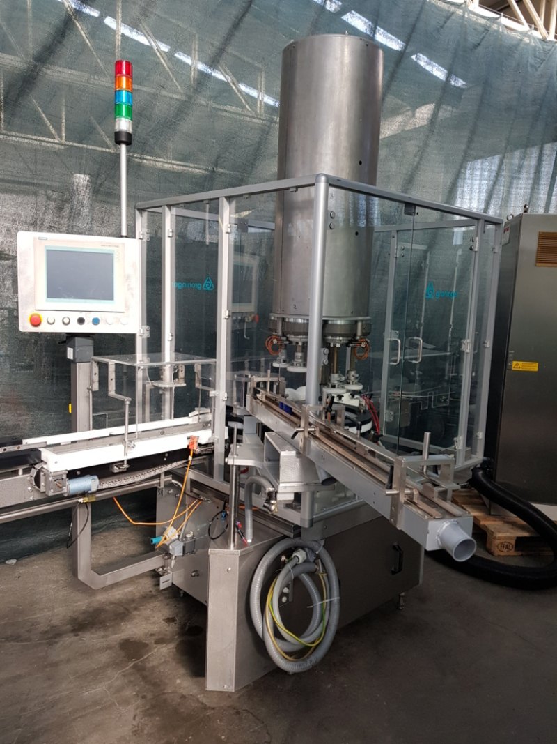 TAPPATRICE AUTOMATICA PER FLACONI E TUBETTI – GRONINGER – Mod. KVK 106