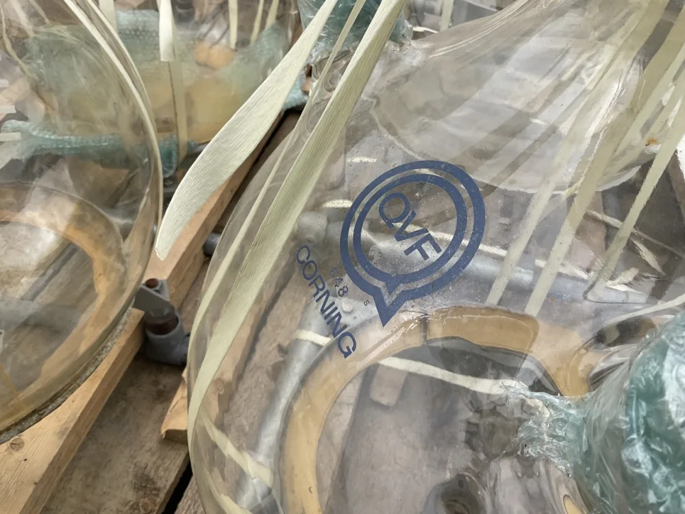 QVF Glasstechnik 100 ltr. reciever - Vertical tank