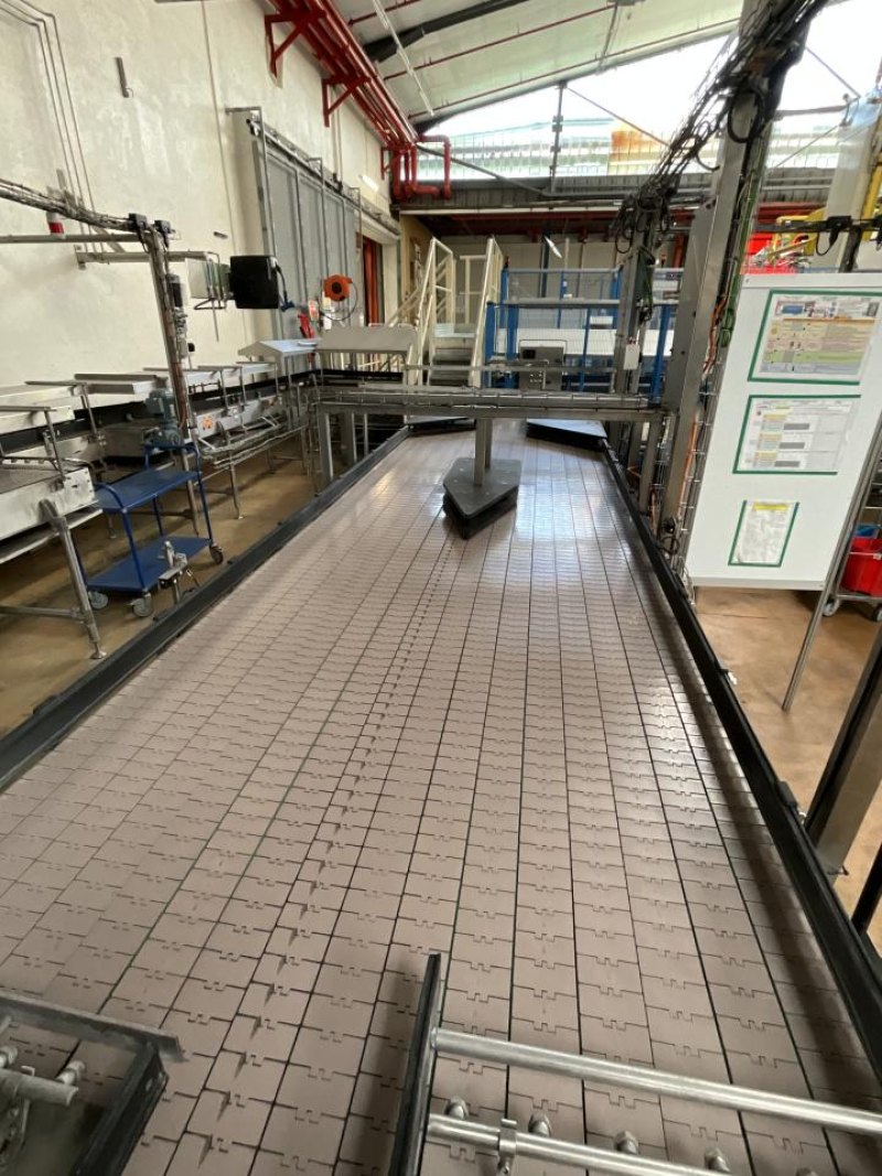 TMG Automated Verpackung TMG Automated Verpackung Förderband Belt for Bottles from Filler to Labeller - Line 5