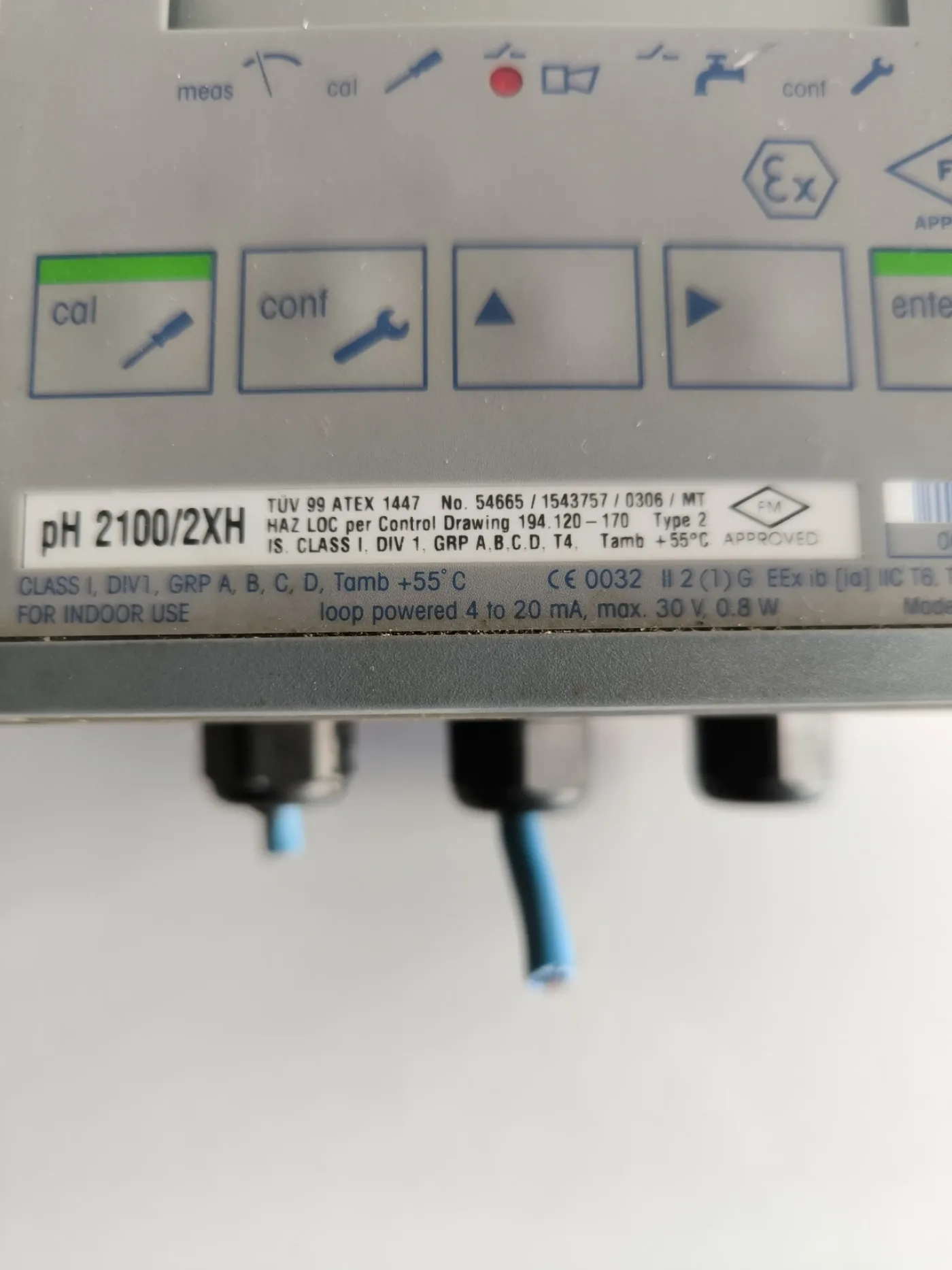 PH CONTROLLER METTLER TOLEDO PH2100/2XH ATEX - 3