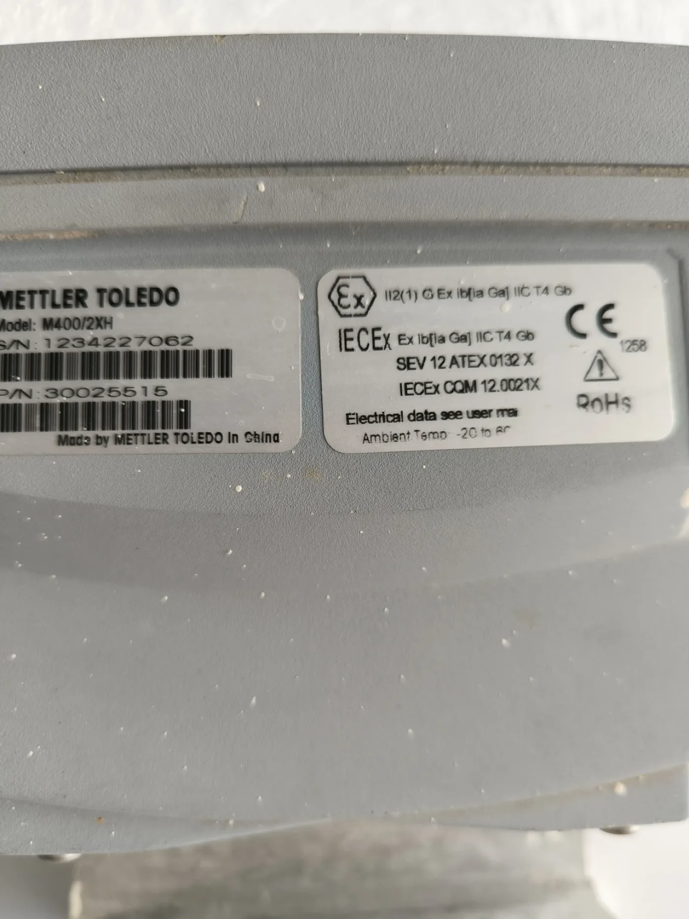 METTLER TOLEDO M400 ATEX TRANSMITTER - 3