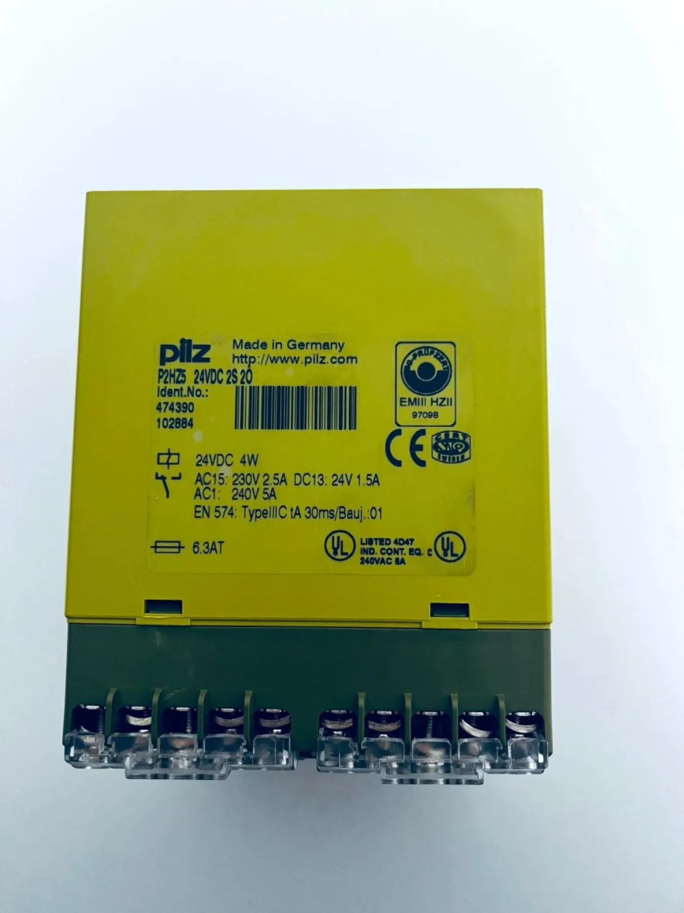 Pilz P2HZ5 Sicherheitsrelais 474390 - 5