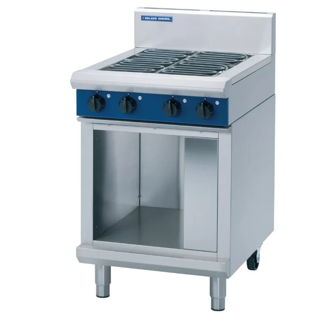 Blue Seal Evolution Cabinet Cooktop 4 Element Electric 600mm E514D-CB - islandcatering