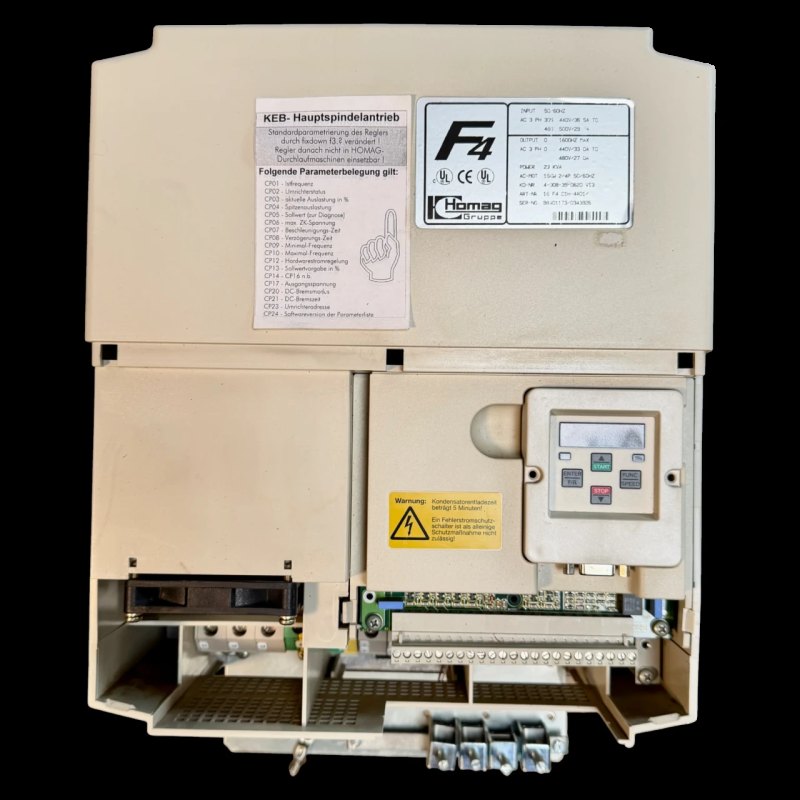 HOMAG KEB F4 C1H Frequenzumrichter 15 kW Art.-Nr. 16.F4.C1H-4A01 Homag Nr. 4-008-39-0620