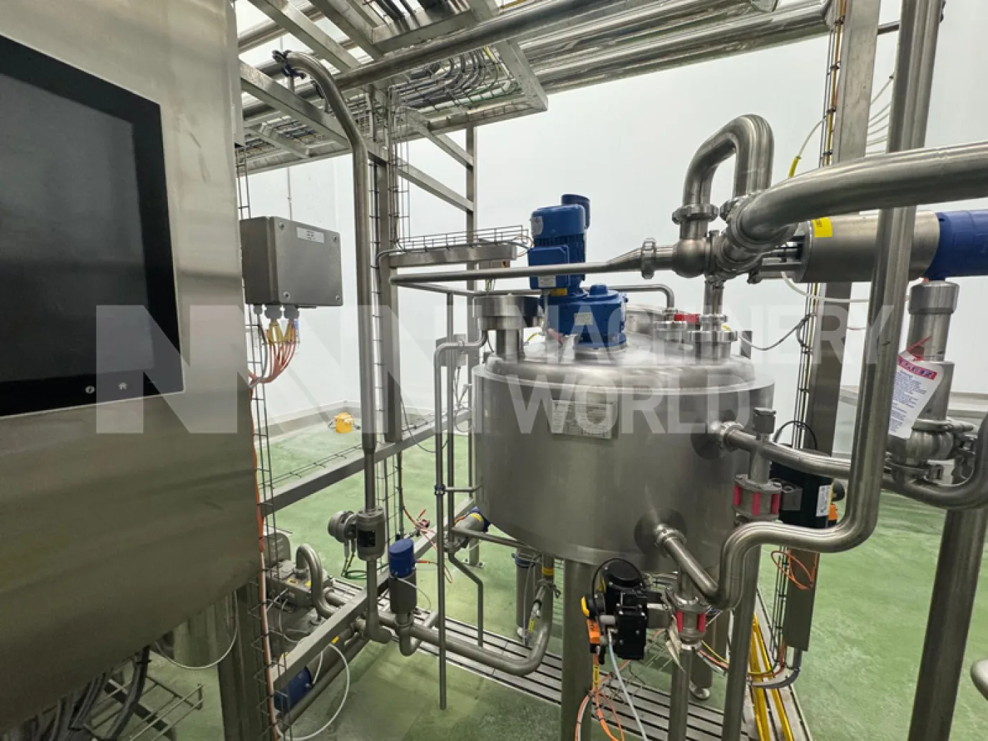 1,500 Ltr Tetra Pak Scanima B300-1500VAA Universal High Shear Mixing Plant with Tetra Pak 200 Bar Homogeniser (Year 2023 – NEVER USED) - 6