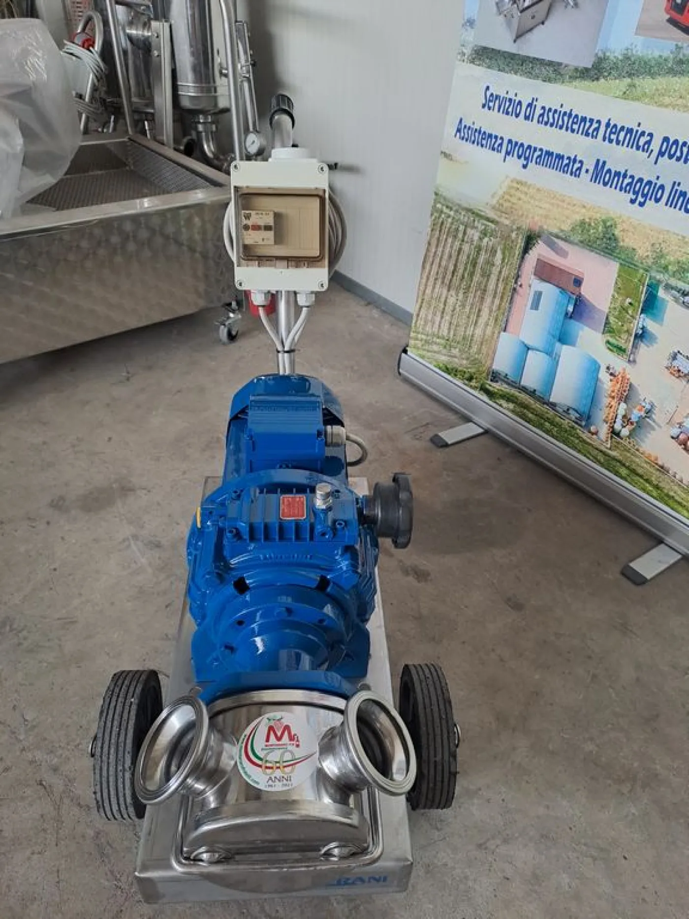 LIVERANI PUMP MODEL MAJOR 60 WITH SPEED VARIATOR, SECOND HAND MACHINE - 5