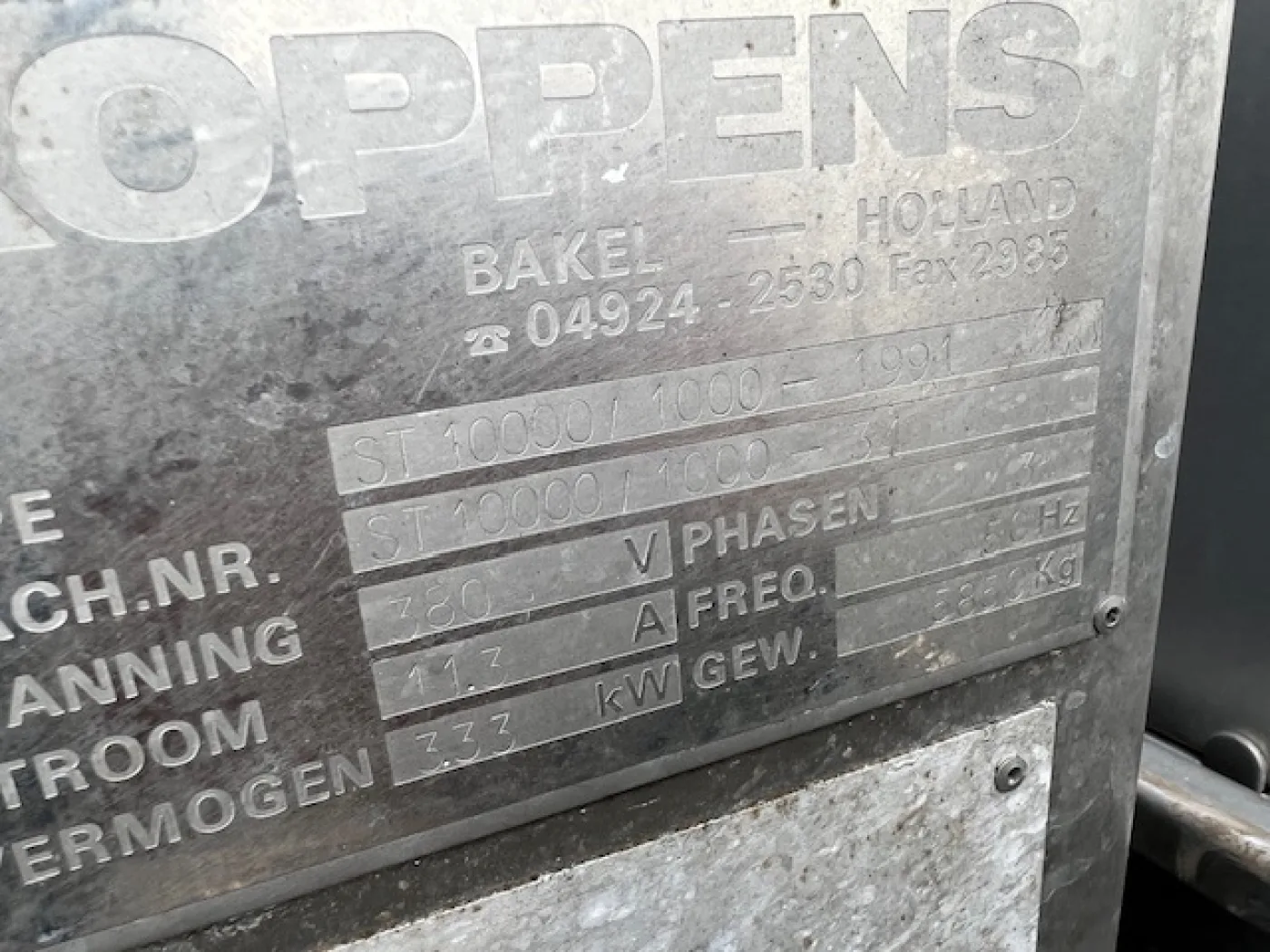 Koppens ST10000/1000 Steam Cooker - 3