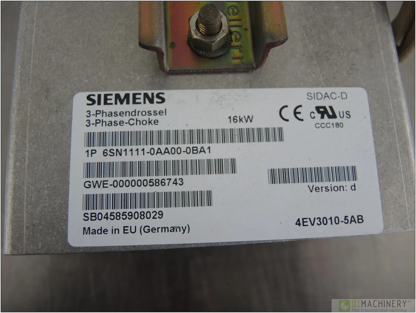 2004 SIEMENS 6SN1111-0AA00-0BA1 AI1339 - 4