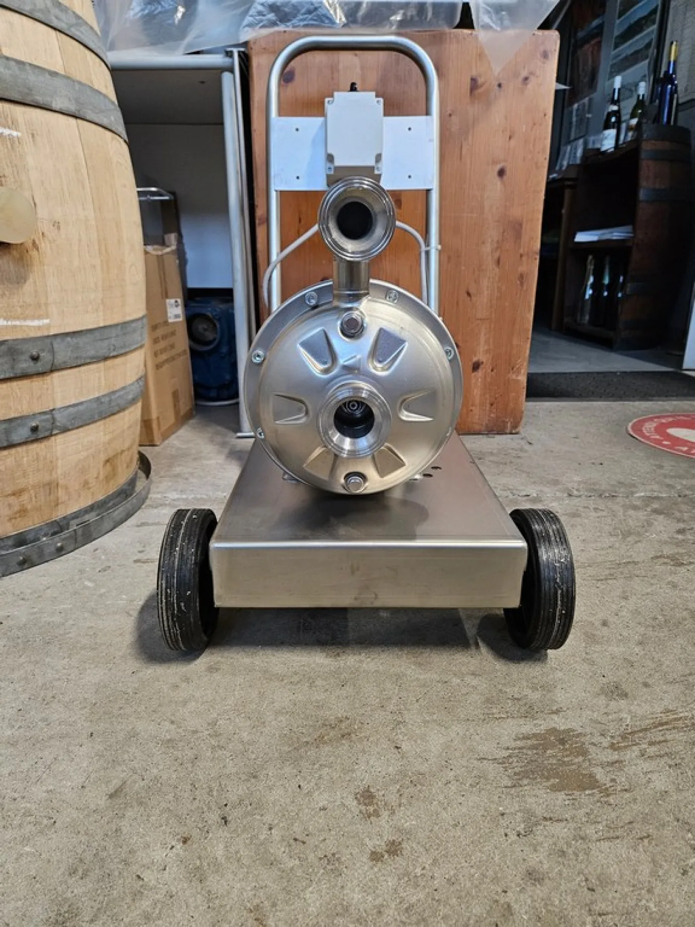 CENTRIFUGAL PUMP IN STAINLESS STEEL FOR WASHING TANKS, NEW EQUIPMENT - 3