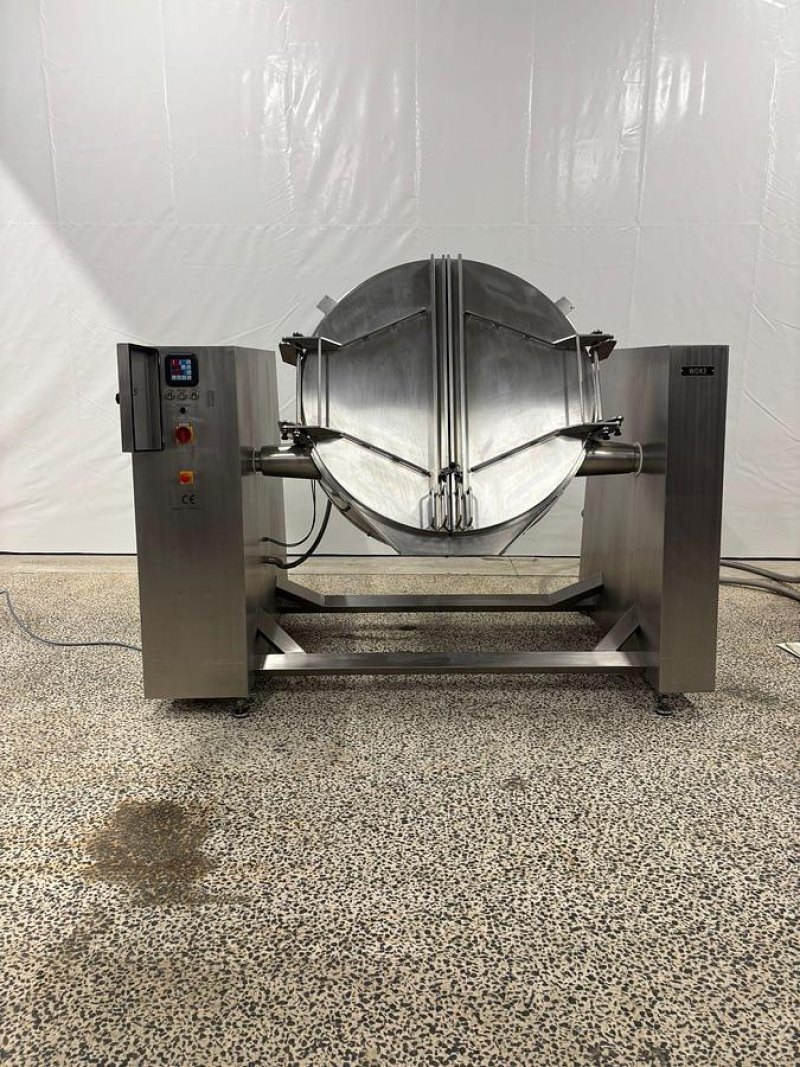 2006 Glass Wok 300 met stoomregelaar