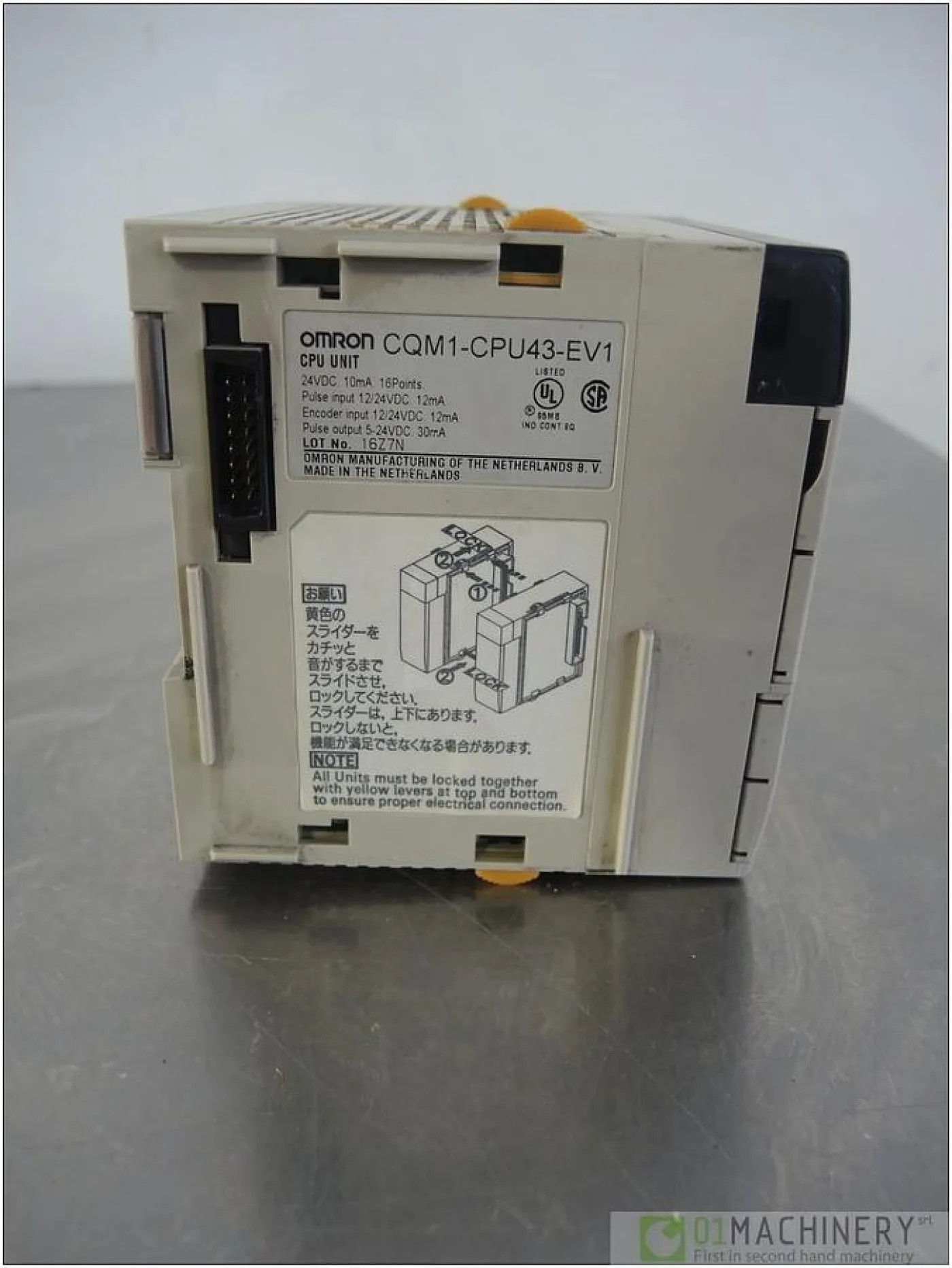 1998 OMRON CQM1-CPU43-EV1 AI1571 - 2