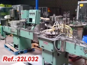 LLENADORA AUTOMÁTICA DE LÍQUIDOS "SANTIAGO DOMENECH" CON CERRADORA PARA PILFER