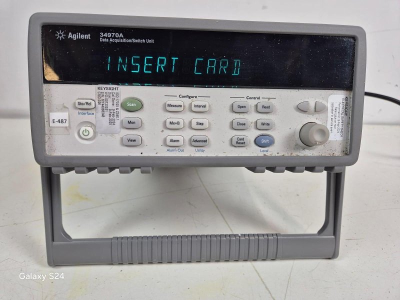 Agilent 34970A Data Aquisition Switch Unit