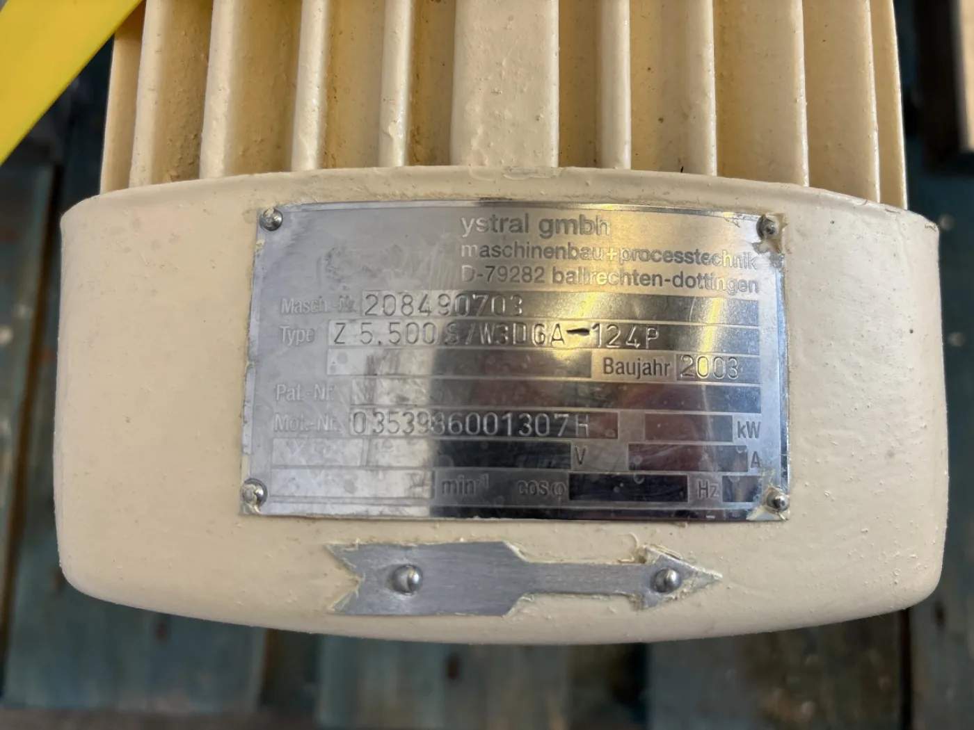 Ystral Z 5.500 S — Inline Disperser / Homogenizer - Inline mixer - 7