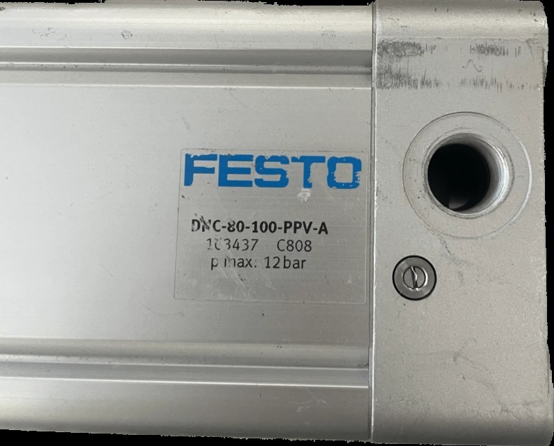 Festo Normzylinder DNC-80-100-PPV-A