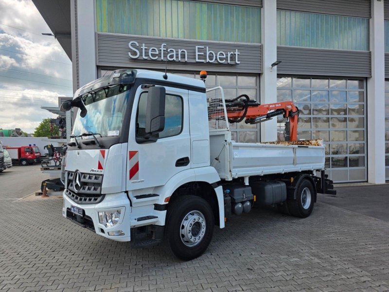 Mercedes Benz Arocs 1835 KK Heckkran Atlas 126.3E-A3L Funk