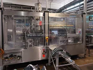 Abfüllung line for glass bottles