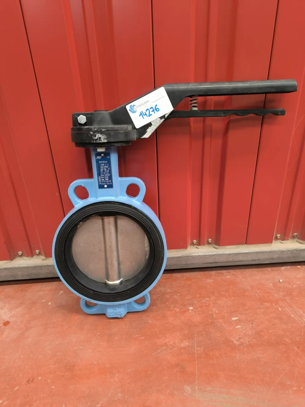 MANUAL BUTTERFLY VALVE TTV 20W3040 DN150 PN10