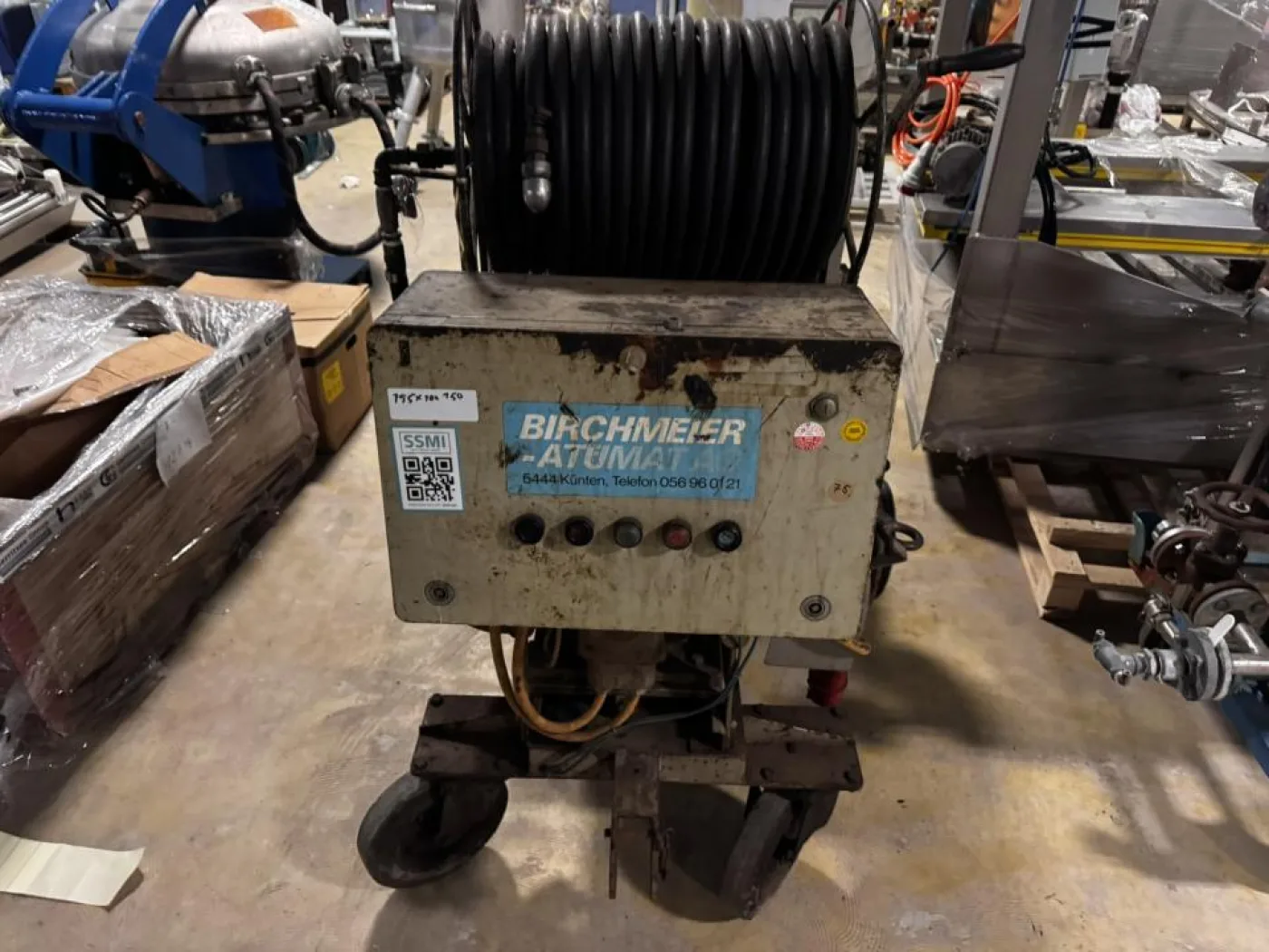 Birchheimer Hose cleaning machine with nozzle head - 5