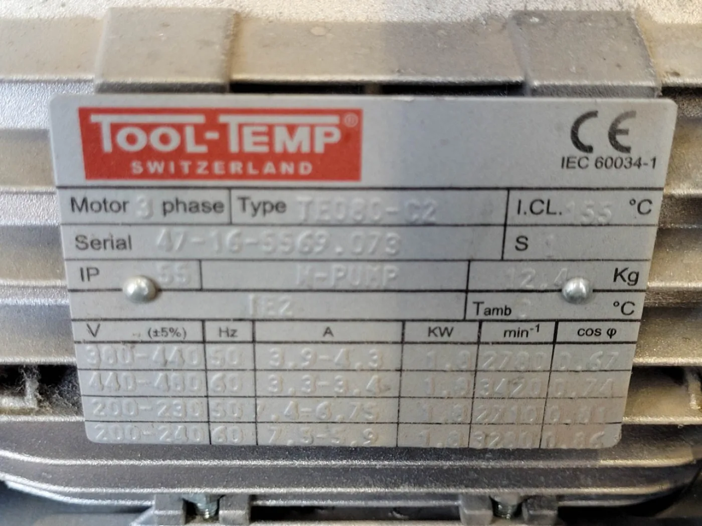 Tool-temp TT-138 N-B4 - Temperature control unit - 1