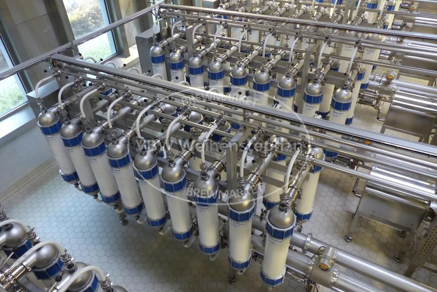 Membrane filtration module (4 skids, each with 18 membrane modules) - 7