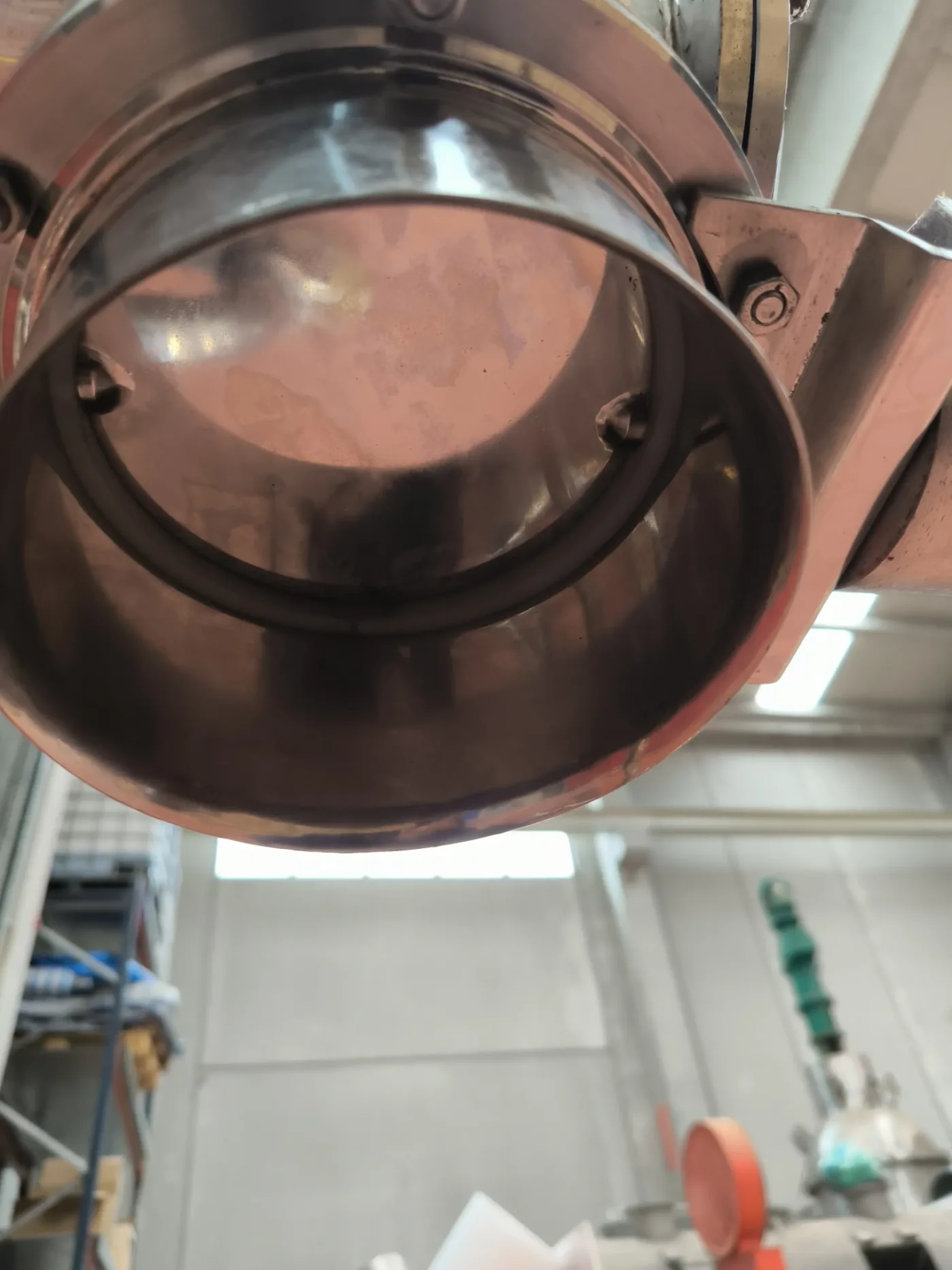 ATEX STAINLESS STEEL MOBILE SCREW CONVEYOR ON WHEELS - 6