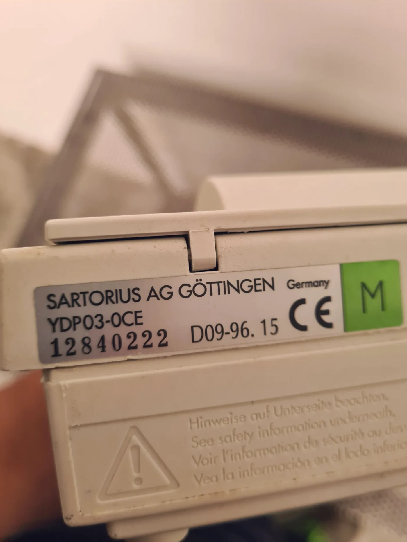 STAMPANTE DATI – SARTORIUS – MOD. YDP03-0CE - 6