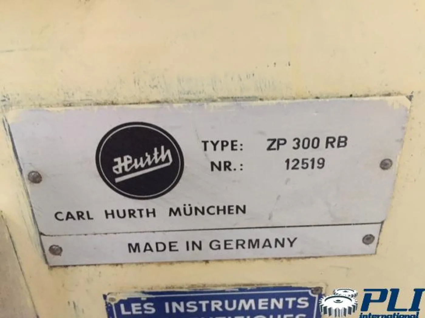 HURTH ZP 300 RB – Gear noise tester - 3