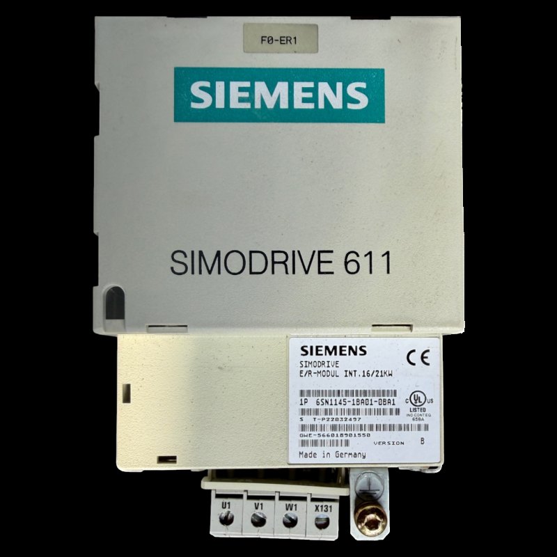 Siemens SIMODRIVE 611 E/R-MODUL INT. 16/21 kW Art.-Nr. 6SN1145-1BA01-0BA1