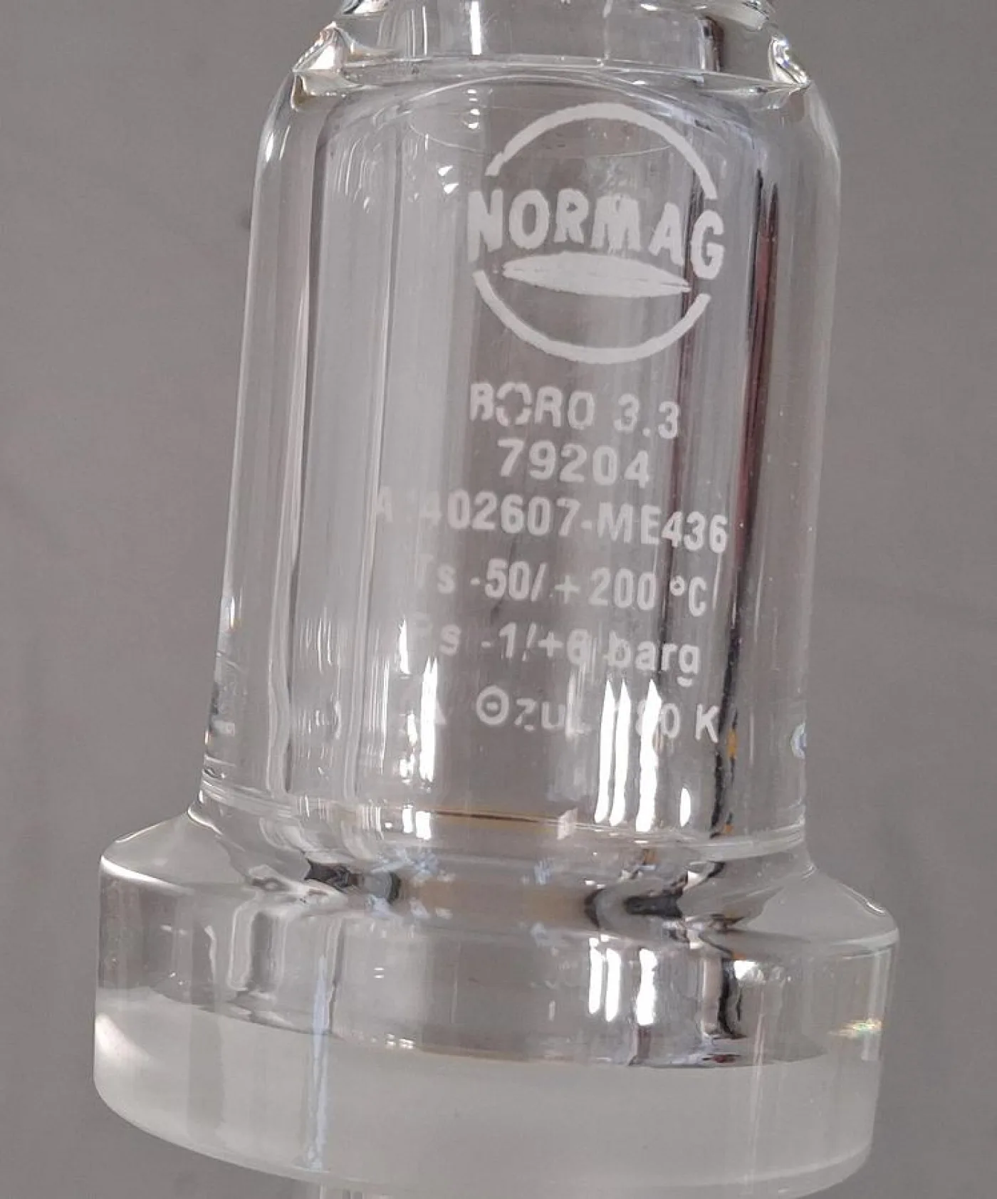 NORMAG Einleitrohr KF25/2 gerade, PF15 – Länge 130 mm Modell A1402607-ME436 - 3